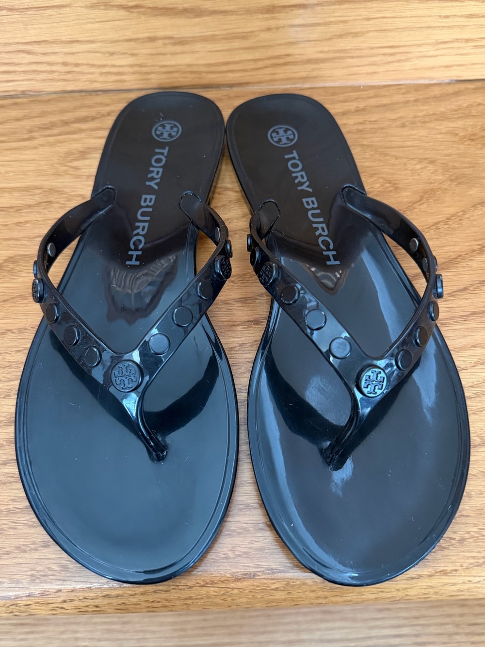 Tory Burch Studded Jelly Flip Flop Sandal